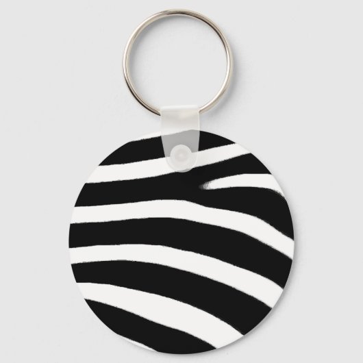 Zebra Print Sleutelhanger (Voorkant)