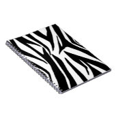 Zebra Print Spiral notebook Notitieboek (Rechterzijde)