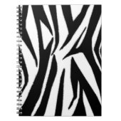 Zebra Print Spiral notebook Notitieboek (Voorkant)