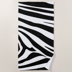 zebra print strandlaken