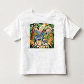 Zebra print T-shirt (Voorkant)