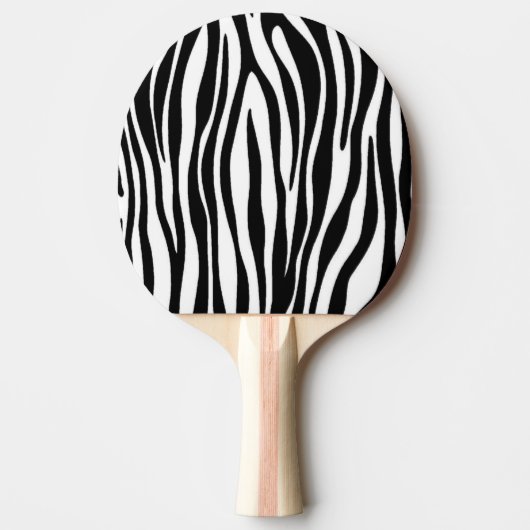 Zebra Print Tafeltennisbatje (Voorkant)