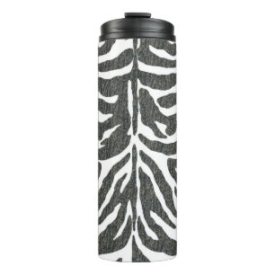Zebra print thermisch getumbler thermosbeker