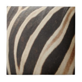 Zebra Print Tile Tegeltje (Voorkant)