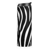 Zebra Print Tumbler Thermosbeker (Gedraaid links)