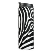 Zebra Print Tumbler Thermosbeker (Geroteerd rechts)