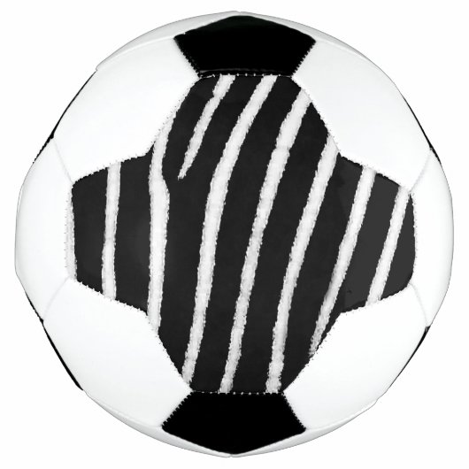 Zebra Print Voetbal (Voorkant)