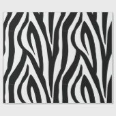 Zebra Print Wrapping Paper Cadeaupapier (Vlak)