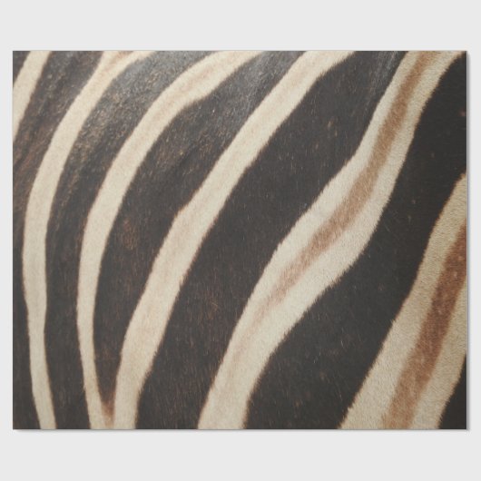 Zebra Print Wrapping Paper Cadeaupapier (Vlak)