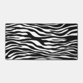 Zebra Print, Zebra Stripes, Noir Et Blanc (Recto)
