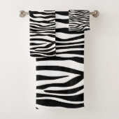 Zebra Print, Zebra Stripes, Noir Et Blanc (En situation)
