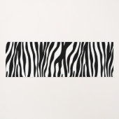 Zebra Print, Zebra Stripes, zwart en wit Yogamat (Achterkant (horizontaal))
