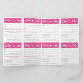 Zebra Printable Vendor Slips – Editable Download Kaart (Binnen)