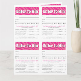 Zebra Printable Vendor Slips – Editable Download Kaart