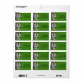 Zebra profiel etiket (Full Sheet)