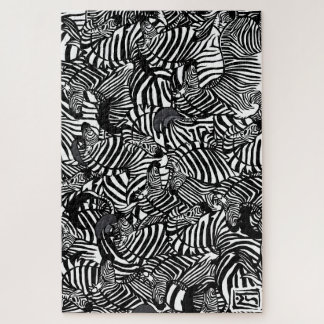 Zebra Puzzle Legpuzzel