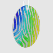 Zebra Rainbow et White Print (devant)