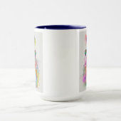 Zebra Rainbow Splash Mok (Midden)