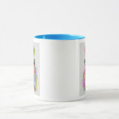 Zebra Rainbow Splash Mok (Midden)