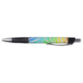 Zebra regenboog en witafdrukken pen (Bodem)