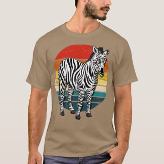 Zebra Retro  T-shirt