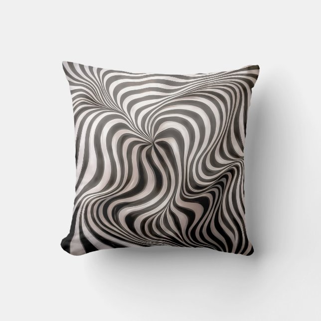 Zebra rock! kussen (Voorkant)