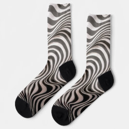 Zebra rock! sokken