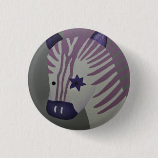 Zebra Ronde Button 3,2 Cm