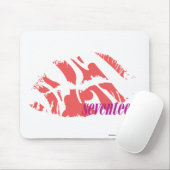 Zebra Roze Muismat (Met muis)