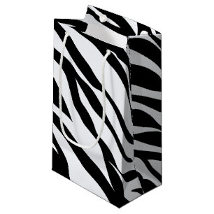 Zebra Safari Dierenpatroongeschenkzak Klein Cadeauzakje