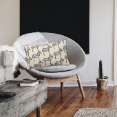 Zebra Safari Dierenschildering Print Kussen