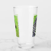 Zebra schilderen glas (Links)