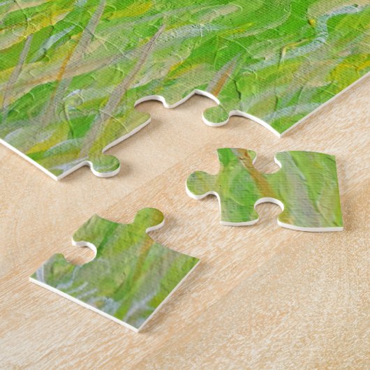 Zebra schilderen legpuzzel (Zijkant)