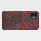 Zebra Sequins Case-Mate iPhone Case (Achterkant (horizontaal))