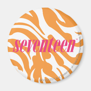 Zebra Sinaasappel Magneet