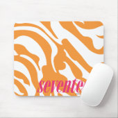 Zebra Sinaasappel Muismat (Met muis)