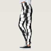 Zebra Skeleton Dazzle Leggings (Links)