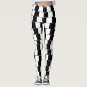 Zebra Skeleton Dazzle Leggings (Voorkant)