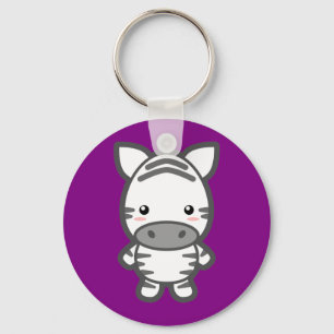 Zebra Sleutelhanger