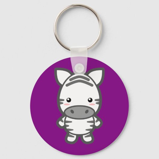 Zebra Sleutelhanger (Voorkant)