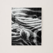 Zebra sluiten legpuzzel (Verticaal)