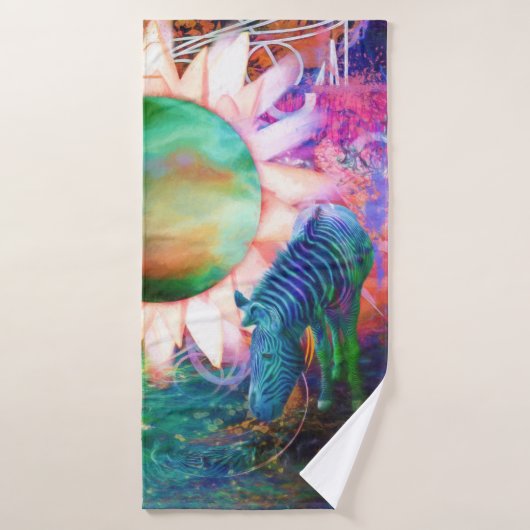 ZEBRA SPECTRUM PERSPECTIEF BADHANDDOEK (Badhanddoek)