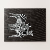 Zebra Spelen Legpuzzel (Horizontaal)