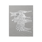 Zebra Spelen Notitieblok (Gedraaid)