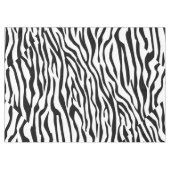 Zebra-spirietontwerppatroondecor Tafelkleed (Voorkant (Horizontaal))
