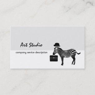 Zebra Stijlvol Visitekaartje