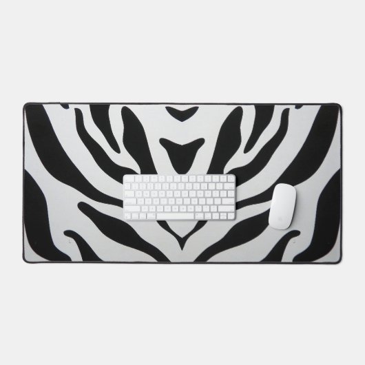 ZEBRA STREPEN ABSTRACT BUREAUMAT (Keyboard & Muis)