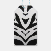 ZEBRA STREPEN ABSTRACT CADEAULABEL (Voorkant)