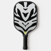 ZEBRA STREPEN ABSTRACT PICKLEBALL PADDLE (Achterkant)