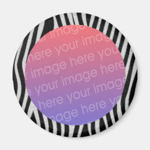 zebra strepen fotolijst magneet